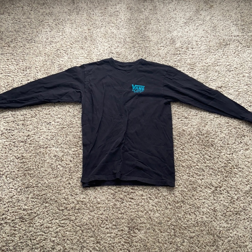 Vans black long sleeve
